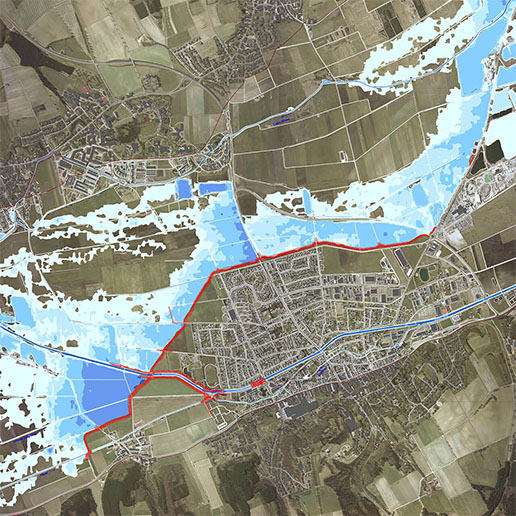 Hochwasserschutz Thannhausen