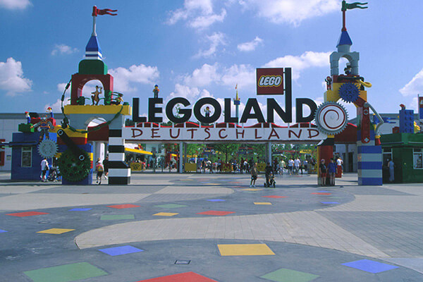 Eingang Legoland Deutschland